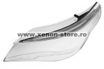   Sticla far stanga pentru BMW Seria 5 E60/E61 far cu Halogen H7 sau Xenon fara adaptiv (2004-2010) - HB153-STANGA / HCE60-STANGA