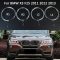 Set Fibra reparatie Angel Eyes DRL far dreapta BMW X3 F25 fara Facelift 2010-2014 - LG-F25-13 Right