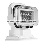   Proiector LED Rotativ cu Telecomanda Wireless 50W, 4000 lumeni, SPOT Beam, Alb - B4SX-50-ALB