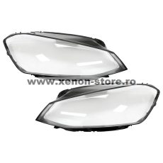 Set 2 sticle faruri pentru Volkswagen Golf 7 / Golf VII Fara Facelift (2013 - 2016) - HV025