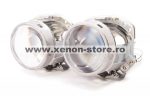   Lupe Bixenon 3" tip Hella EvoX-R E55 H7 pentru becuri H7 cu xenon, LED sau halogen