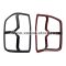 Ornamente negru mat lampi spate Ford Ranger T9 XLS, XL 2022+ - TLCT902