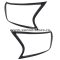 Set 2 ornamente faruri negru mat Ford Ranger T7, T8 2016-2022 - HLCT7T8