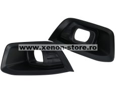 Set 2 Ornamente proiectoare ceata negru mat Ford Ranger T8 XL, XLT, Limited 2019-2022 - FLCT8X