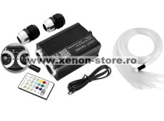 Kit Plafon Instelat + stele cazatoare 26W RGBW 1210 fire la 3 metri, combinate - 26WRGB-2