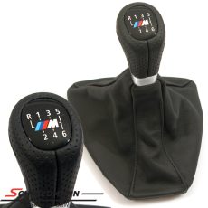 Nuca Maneta Schimbator viteze cu sigla M pentru BMW Seria 3 E90, E91, E92, E93, 6 trepte manual - GSHH-E90M-6