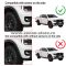 Aparatori aripa overfender Ford Ranger T9 WildTrak Double Cab 4 portiere 2022-2024 - pentru varianta cu senzori de parcare - FRT922